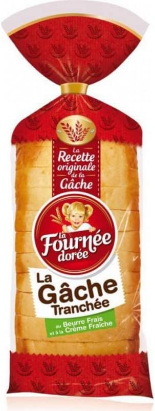 La Fournee Doree - Le sachet 500g - Brioche La Gâche tranchée