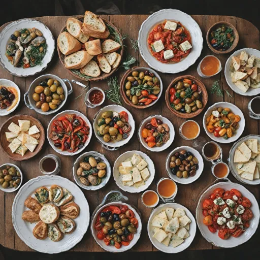 Les délices des tapas méditerranéennes