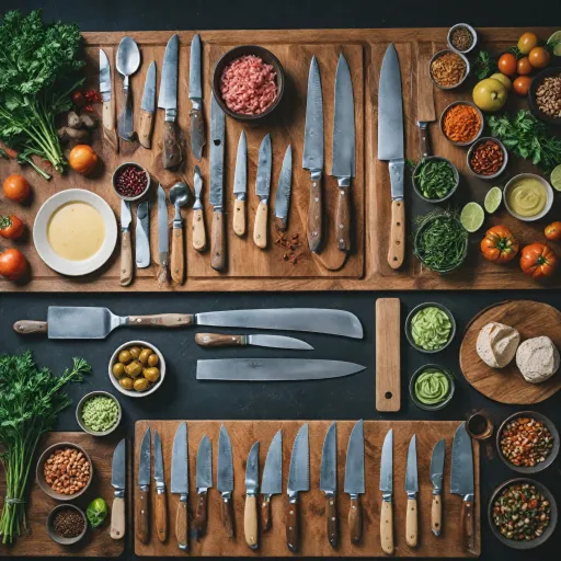 L'importance des couteaux et planches à découper dans l'industrie alimentaire