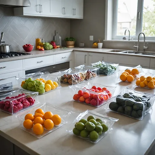 Optimisez la conservation des aliments avec les sacs et emballages sous vide
