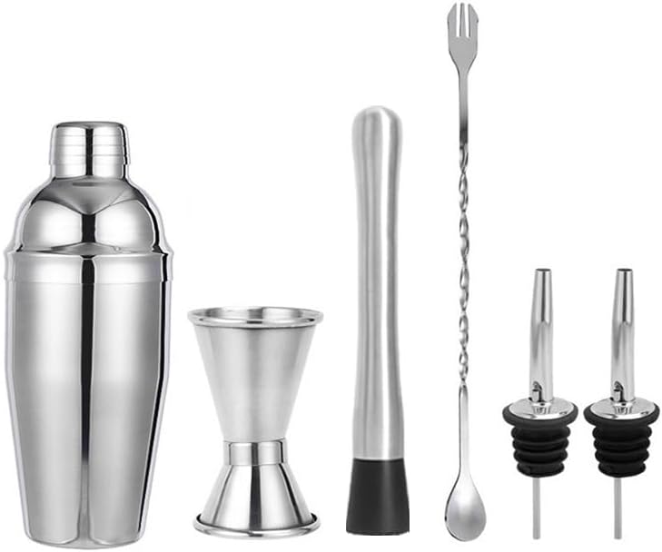 Kit Complet pour Cocktails,Set Shaker à Cocktail 750 ML,Shaker Professionnel,Accessoires Bar et Outils de mixologie,Ensemble idéal pour Barman et Amateurs de Cocktails à la Maison,Acier Inoxydable