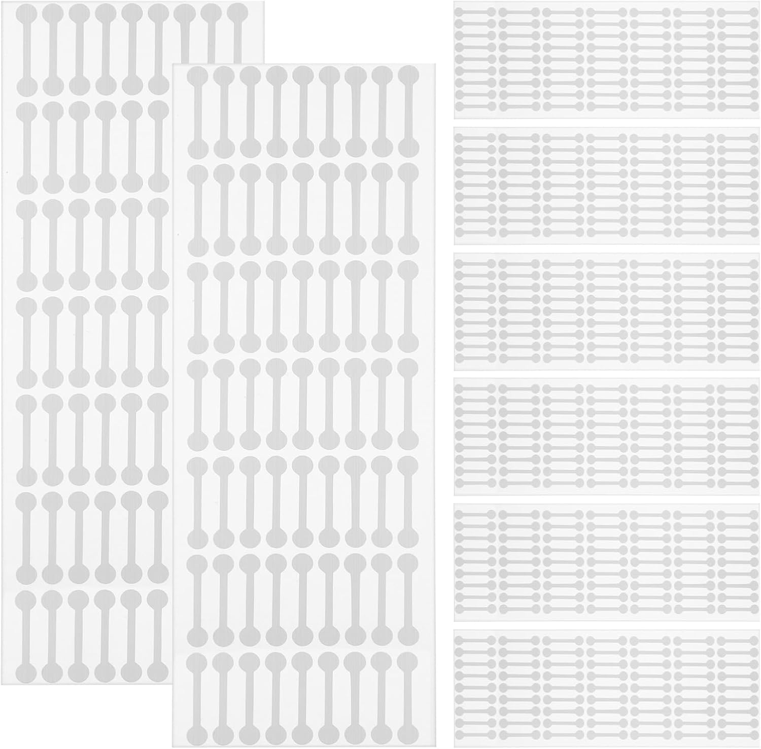 SHINEOFI Lot de 500 Autocollants de Scellage Inviolables PVC pour Bouteilles Ruban Adhésif Étiquettes Anti-Fraude pour Alimentaire et Cosmétiques