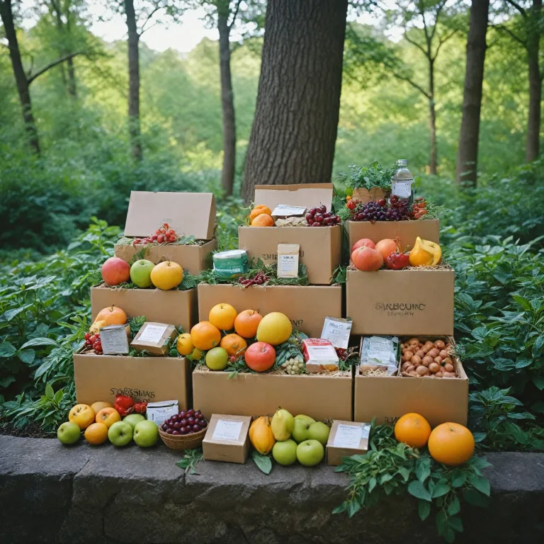 Les coffrets écoresponsables : une tendance durable dans l'industrie alimentaire