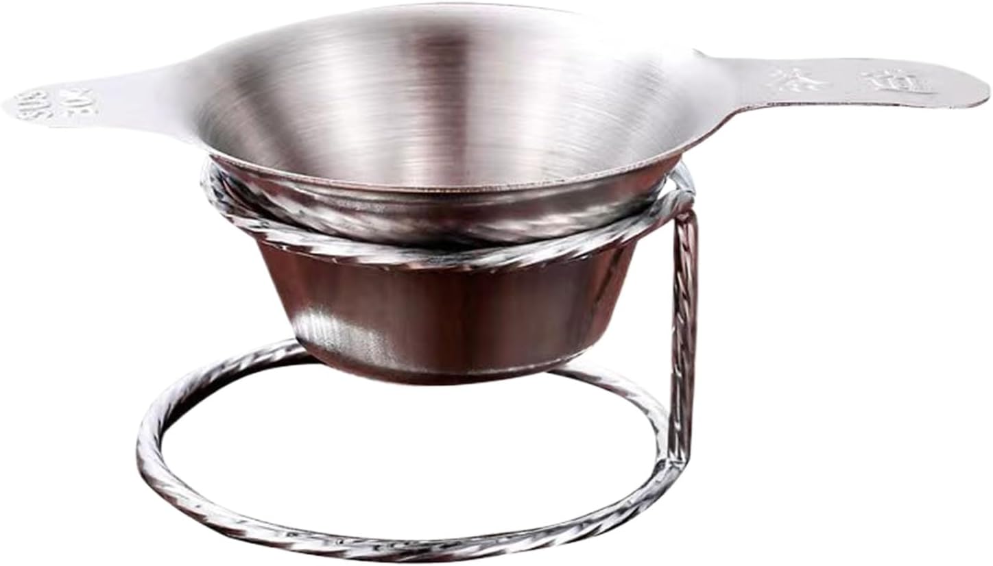 Senermter Passoires à Thé - Infuseurs à Thé pour en Vrac - Filtre à Café et à Maille Fine Accessoire de Cuisine pour Théières Tasses et Bols A Divulgué le Filet