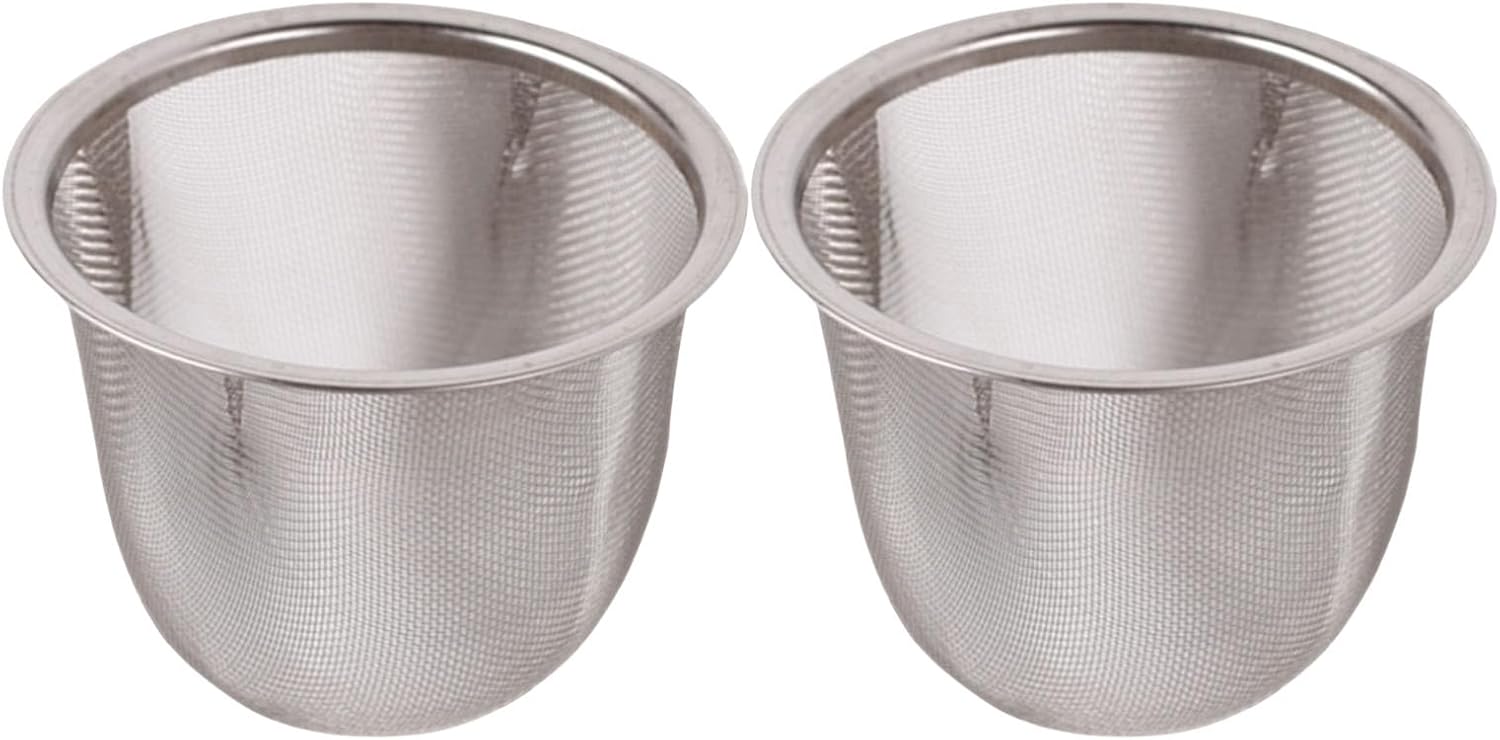 ZHENGCI Passoire à thé en acier inoxydable pratique pour feuilles en vrac - Accessoire de cuisine Outer Diameter:8cm