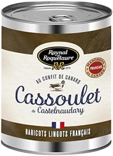 RAYNAL ET ROQUELAURE - Cassoulet De Castelnaudary Au Confit De Canard 840G - Lot De 3 - Offre Special 840 g (Lot de 3)