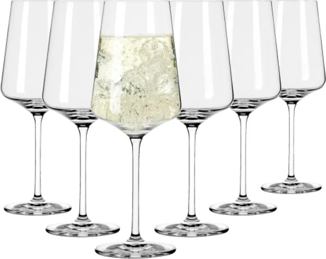 6301002 Verre à vin blanc 400 ml - Série Lichtweiss - 6 pièces dans un set cadeau - élégant-moderne - Made in Germany