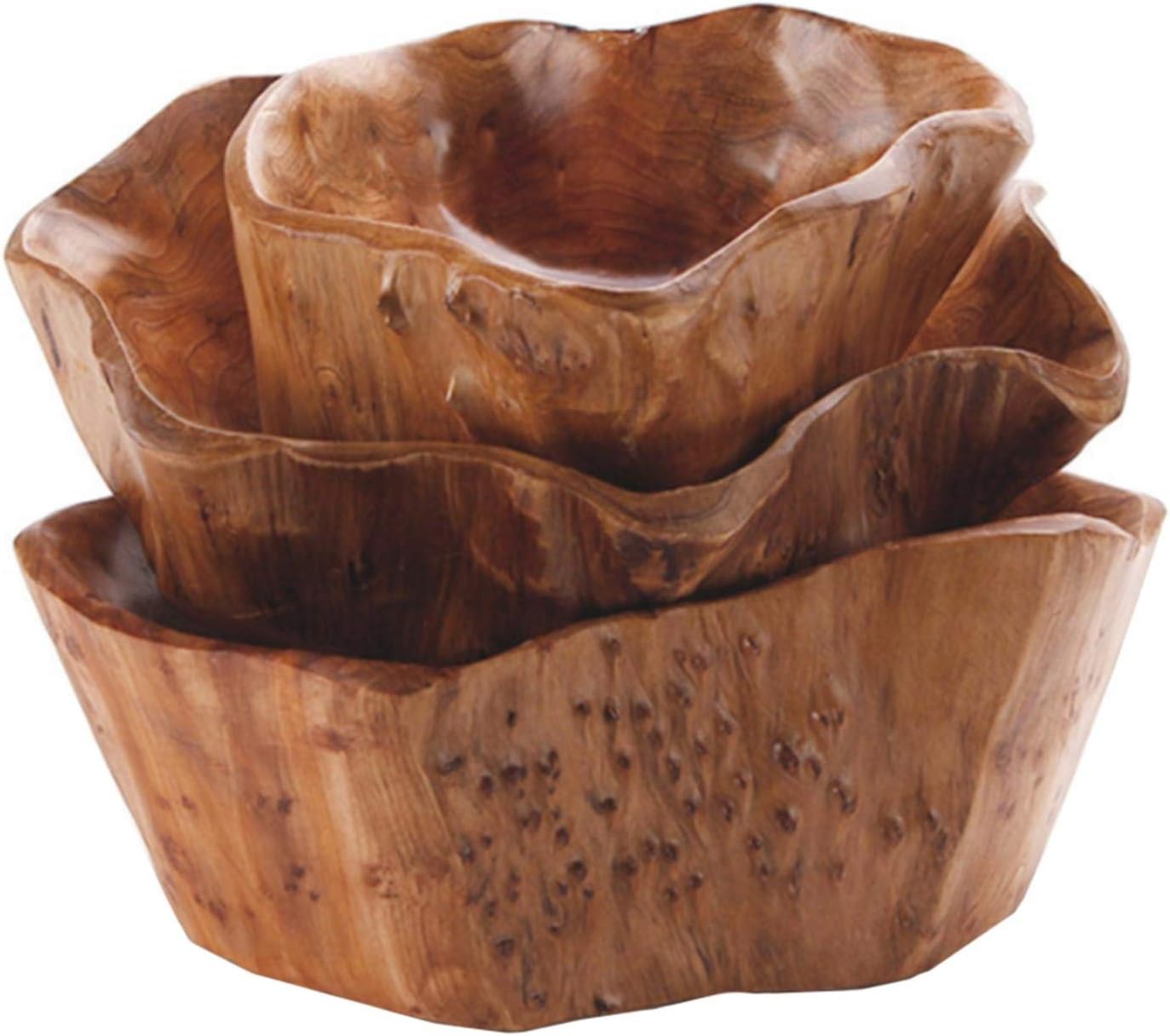 Fruits - Corbeille Fruits Style Nordique, Bois Plat À Bonbons Fruits Secs, Corbeilles À Fruits pour La Maison Restaurant Café Utilisation (Style Aléatoire) diameter15-19cm