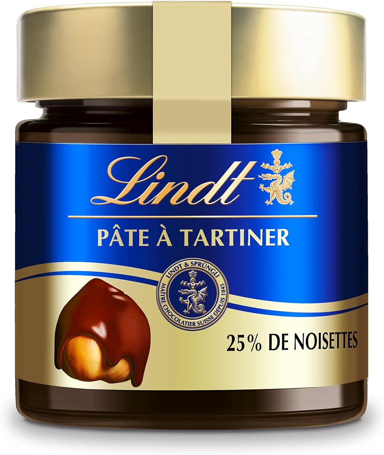 Pâte à tartiner 25% Noisettes - Chocolat au Lait, 200g