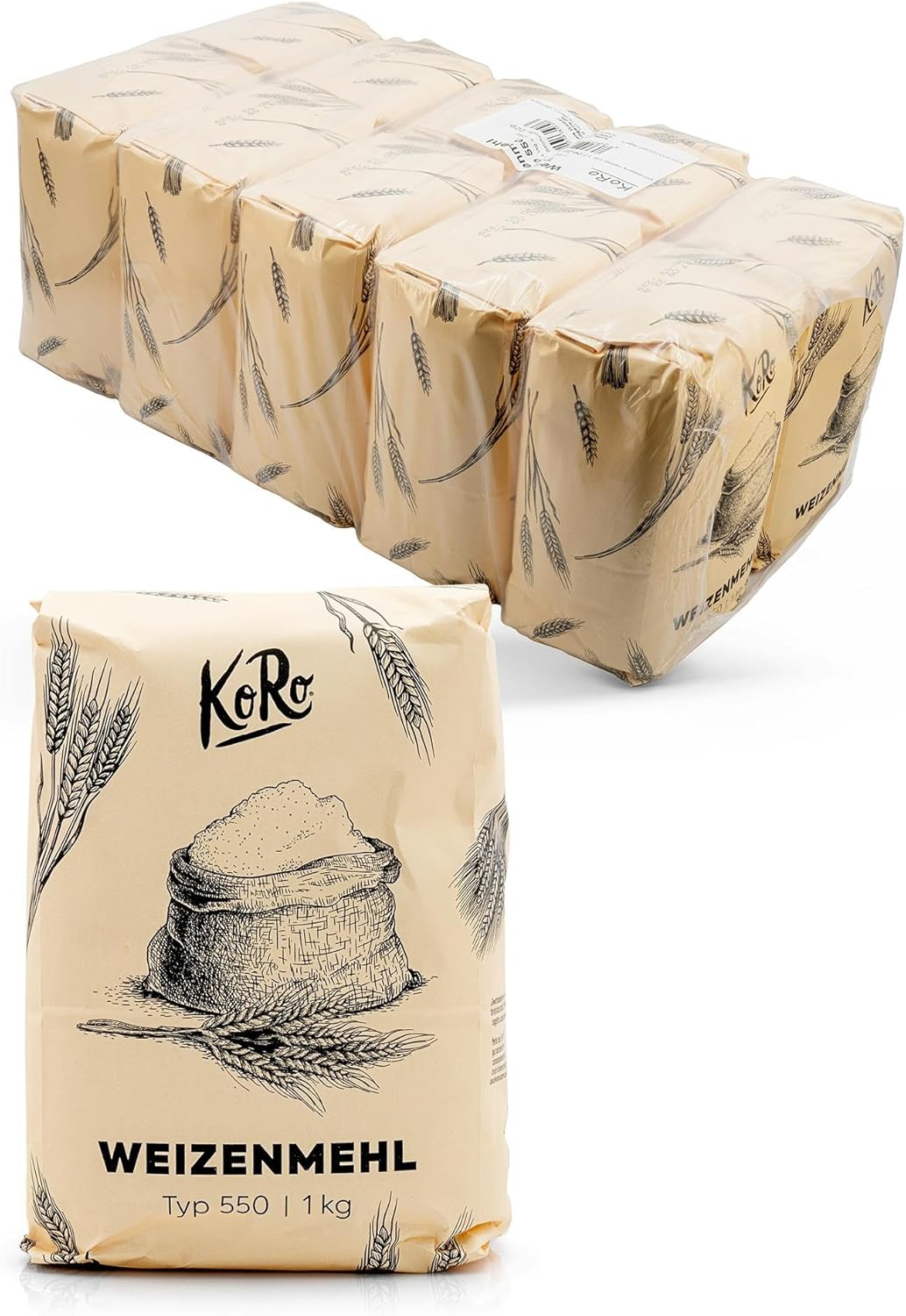 Farine de blé T55 10 x 1 kg