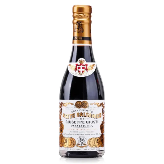 Giusti - Vinaigre Balsamique de Modène IGP 2 Médailles d'Or - 250ml Champagnotta