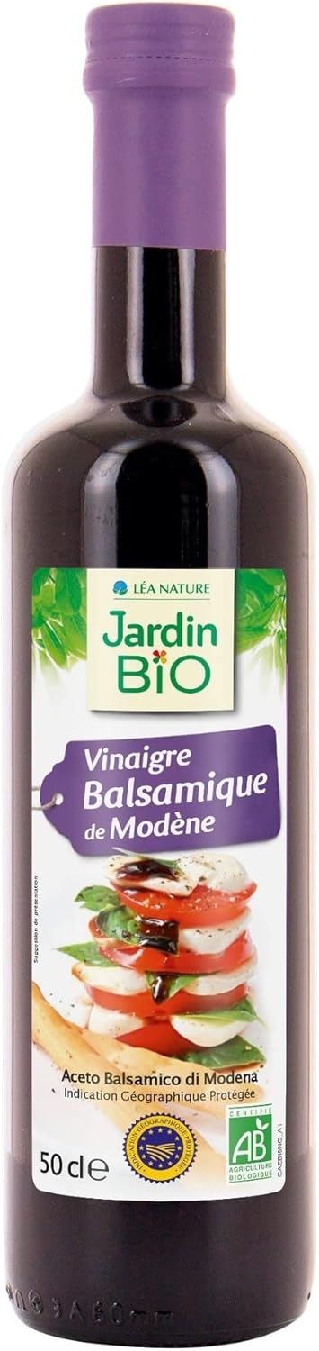 Jardin BiO étic - Vinaigre Balsamique de Modène IGP 50 cl, 500 ml (Lot de 1)