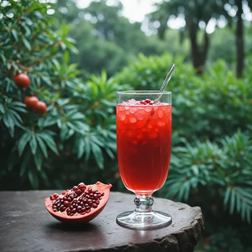 L'attrait irrésistible de la boisson à la grenade Schweppes