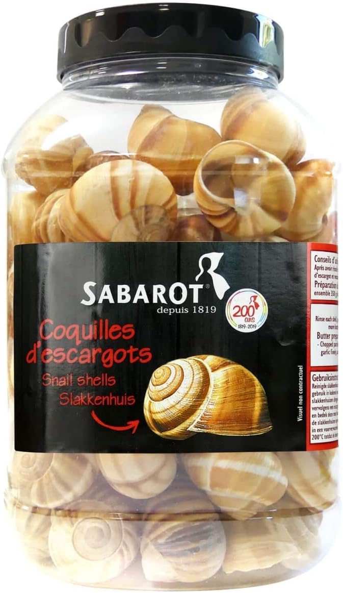 Pot de 96 coquilles d'escargots Helix Poivre 96 Unité (Lot de 1)