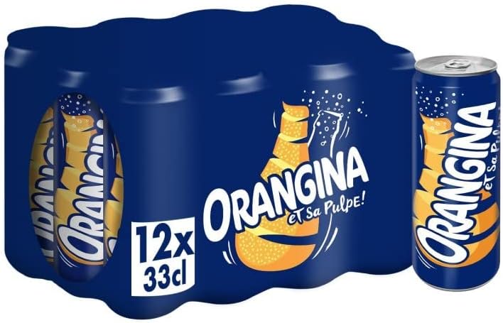 ORANGINA - Classique Slim 12X330Ml - Vendu Par Unité