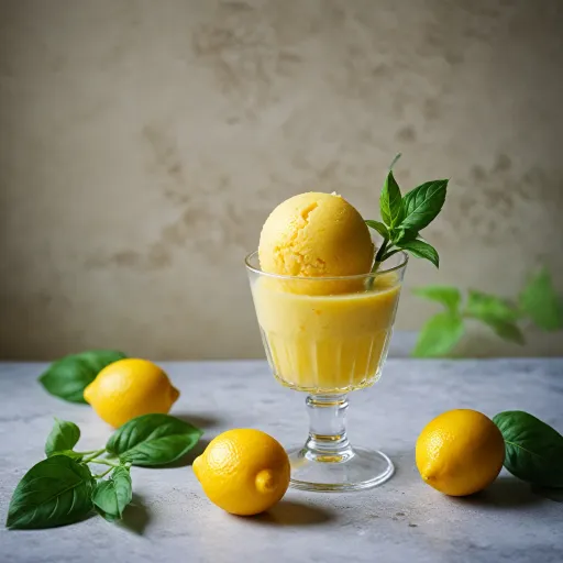 Le sorbet citron basilic novascope : une alliance innovante dans l’industrie alimentaire