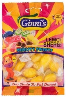 Sorbet au citron Ginni - 130 g - Lot de 3