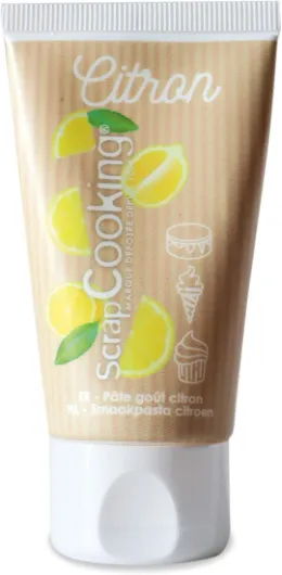 Pâte de Citron Aromatisée 50 g - Goût Citron Intense - Tube Pratique Ingrédient Aromatisant - Arôme Pâtisserie Entremets, Crèmes, Mousses, Glaces, Smoothies, Macarons, Gâteaux - 4756 50 g Citron