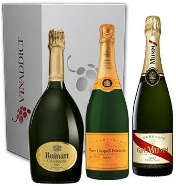 Coffret Vinaddict Champagne Prestige6-3 Bouteilles 75Cl