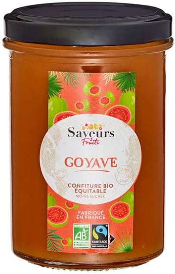 Epicerie Saveurs & Fruits - Confiture de goyave moins sucrée 230g - unité