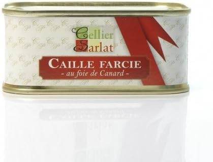 Caille Fourrée au Foie Gras de Canard Entier 200g