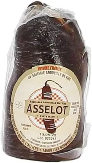 Andouille Asselot - Véritable Andouille de Vire Morceau 240g - Produits-Normandie