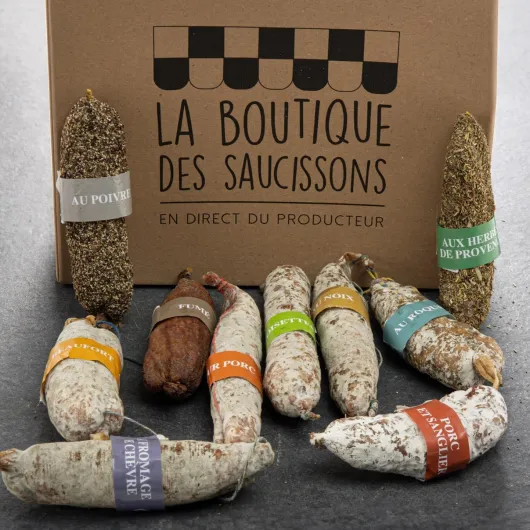 Box saucissons Aromatisées