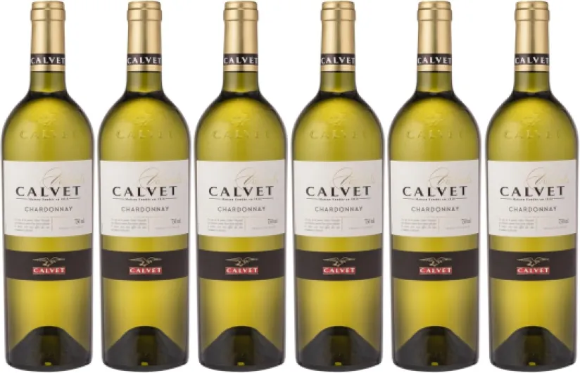 Varietals, Chardonnay, Vin Blanc fruité et aromatique (6 x 0,75L)