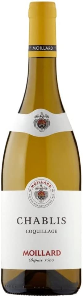 Moillard - Chablis, Chardonnay, Grand Vin blanc de Bourgogne (1 x 0,75L) Blanc 0.75 L
