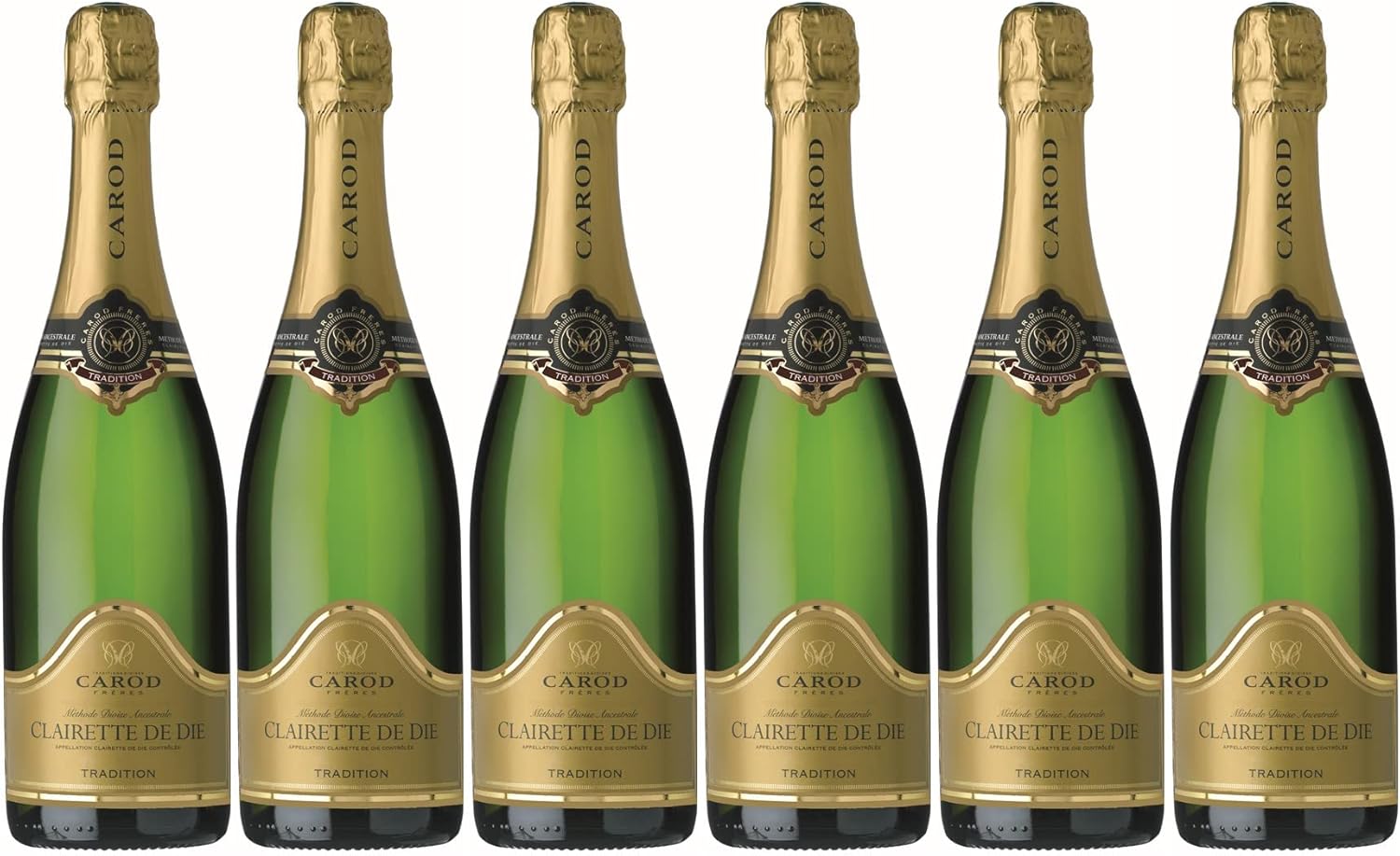 CAROD - Clairette de Die Tradition, vin effervescent - Méthode ancestrale Dioise (6 x 0.75 L)