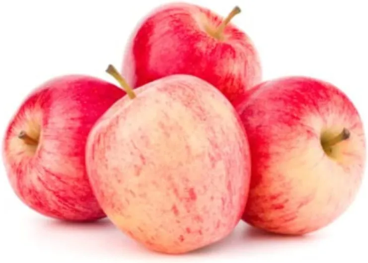 Pomme bicolore Bio, Variété Royal Gala, Catégorie 1 - Les 4 fruits