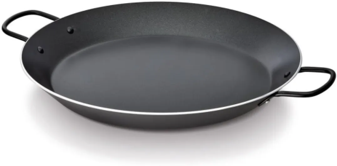 16304114 Plat A Paella Aluminium Noir 38 cm