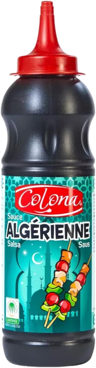 Sauce Colona 500ML - TOUS LES GOÛTS - Grand Format - Flacon Souple (500ml, Algérienne) Algérienne 500ml