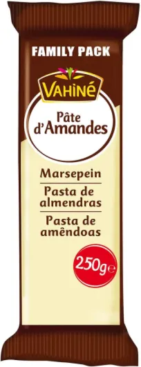 VAHINE - Pâte d'Amandes 250 g (Family Pack)