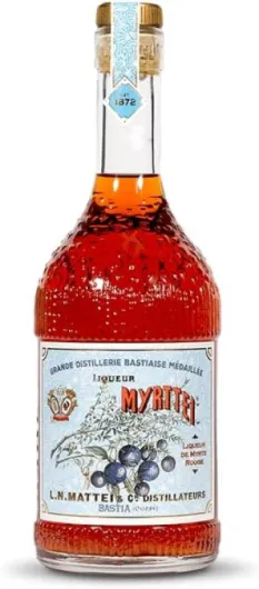 LN Mattei - Liqueur Myrte Rouge 30° - 500 ml