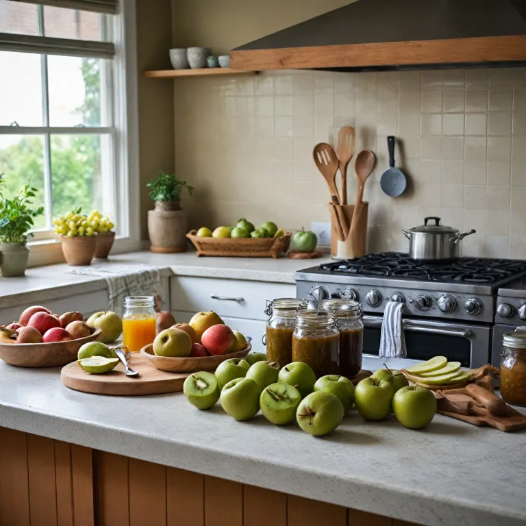 Comment réussir une confiture kiwi et pommes maison