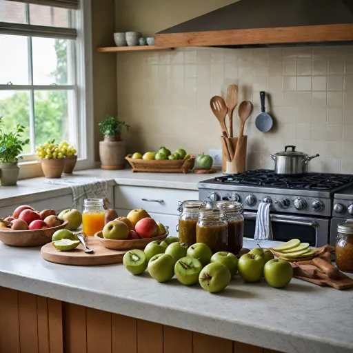 Comment réussir une confiture kiwi et pommes maison