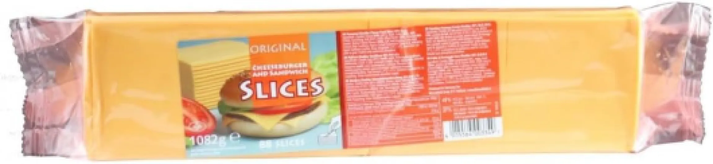 Bloomfield cheddar pour cheeseburger 88 tranches 1082 Gr.