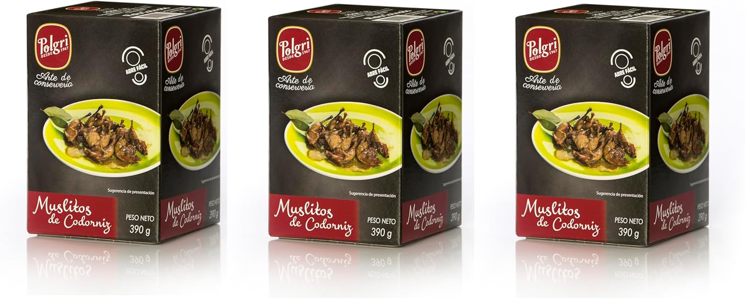 Cuisses Des Cailles À L´Escabèche Polgri 390 grs - x 3 unités