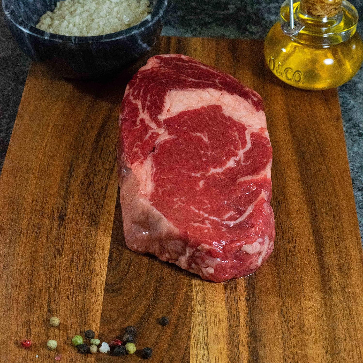 Viandes d'exception - Bœuf Argentin : 2 Entrecôtes de Boeuf XL - 2x300g - Ultra-Frais 300 g (Lot de 2)
