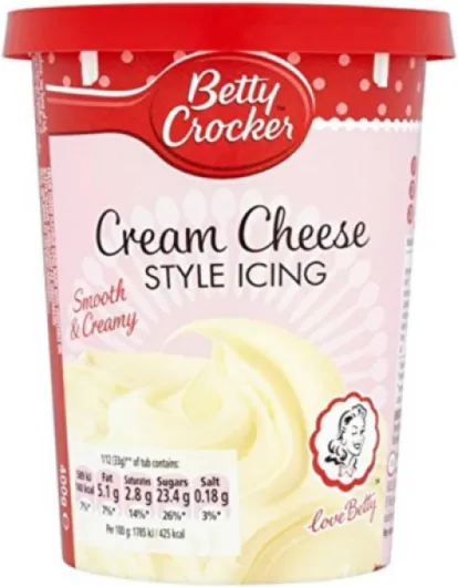 Betty Crocker Cream Cheese Style Icing 400 g