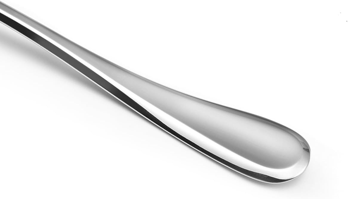 Ménagère 48 couverts de table pour 12 personnes - Dunes - Acier inoxydable 18/10, Finition Miroir, Epaisseur 3 mm - Inox Ménagère 48 pièces