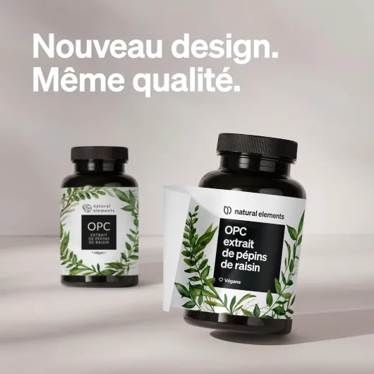 OPC extrait de pépins de raisin – 240 gélules hautement dosées pour 8 mois – OPC testé en laboratoire issu de raisins français – végane, fabriqué en Allemagne