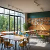 Comment la table de cantine scolaire façonne les espaces de restauration éducatifs
