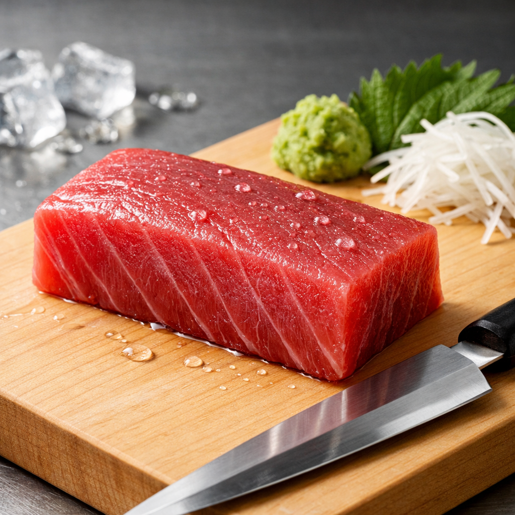 Saku de thon : un format professionnel pour un thon rouge de haute qualité sashimi