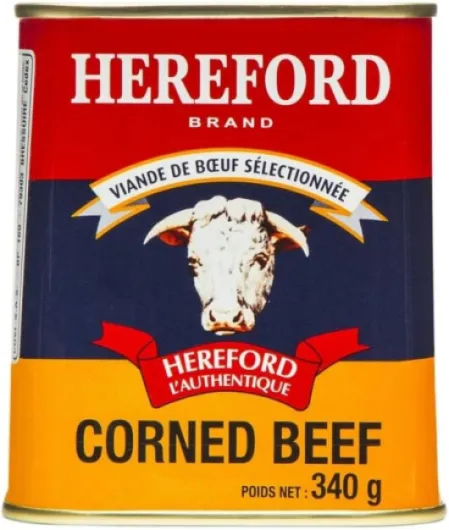 HEREFORD - Corned Beef 340G - le Lot De 3 340 g (Lot de 3)