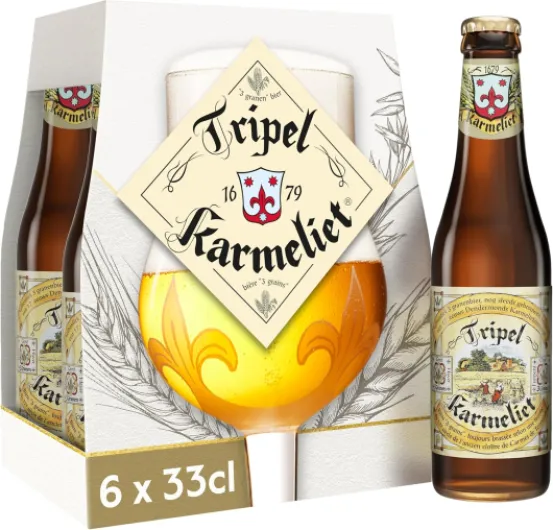 Tripel Karmeliet Bière Pack 24 Bouteilles 33cl 330.00 ml (Lot de 24)