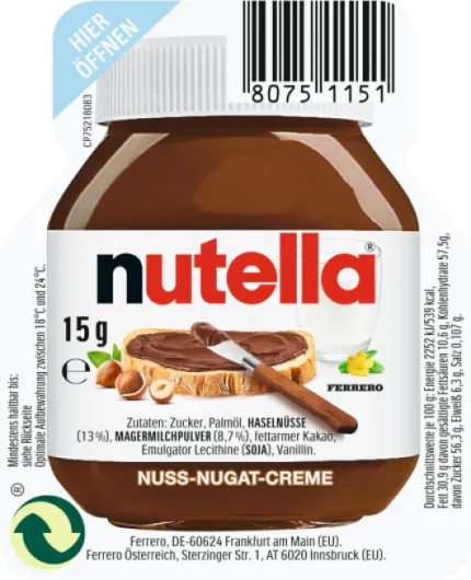 Single Portions 15 g (Pack of 120)