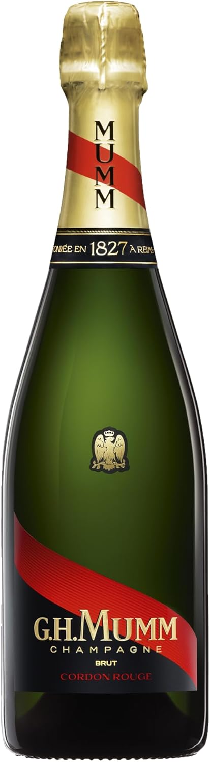 Champagne G.H - MUMM Cordon Rouge Brut - 12%, 75 cl 75cl Cordon Rouge