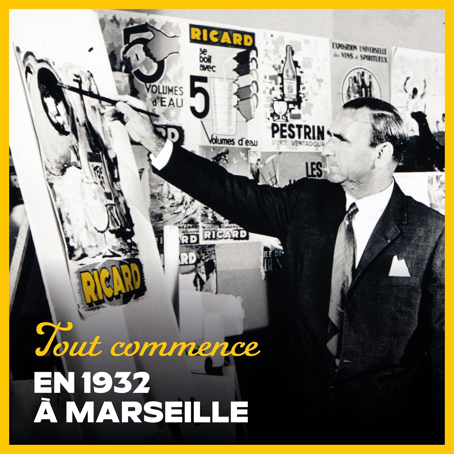 Pastis de Marseille Apéritif anisé - 45%, 1L Classique 100cl